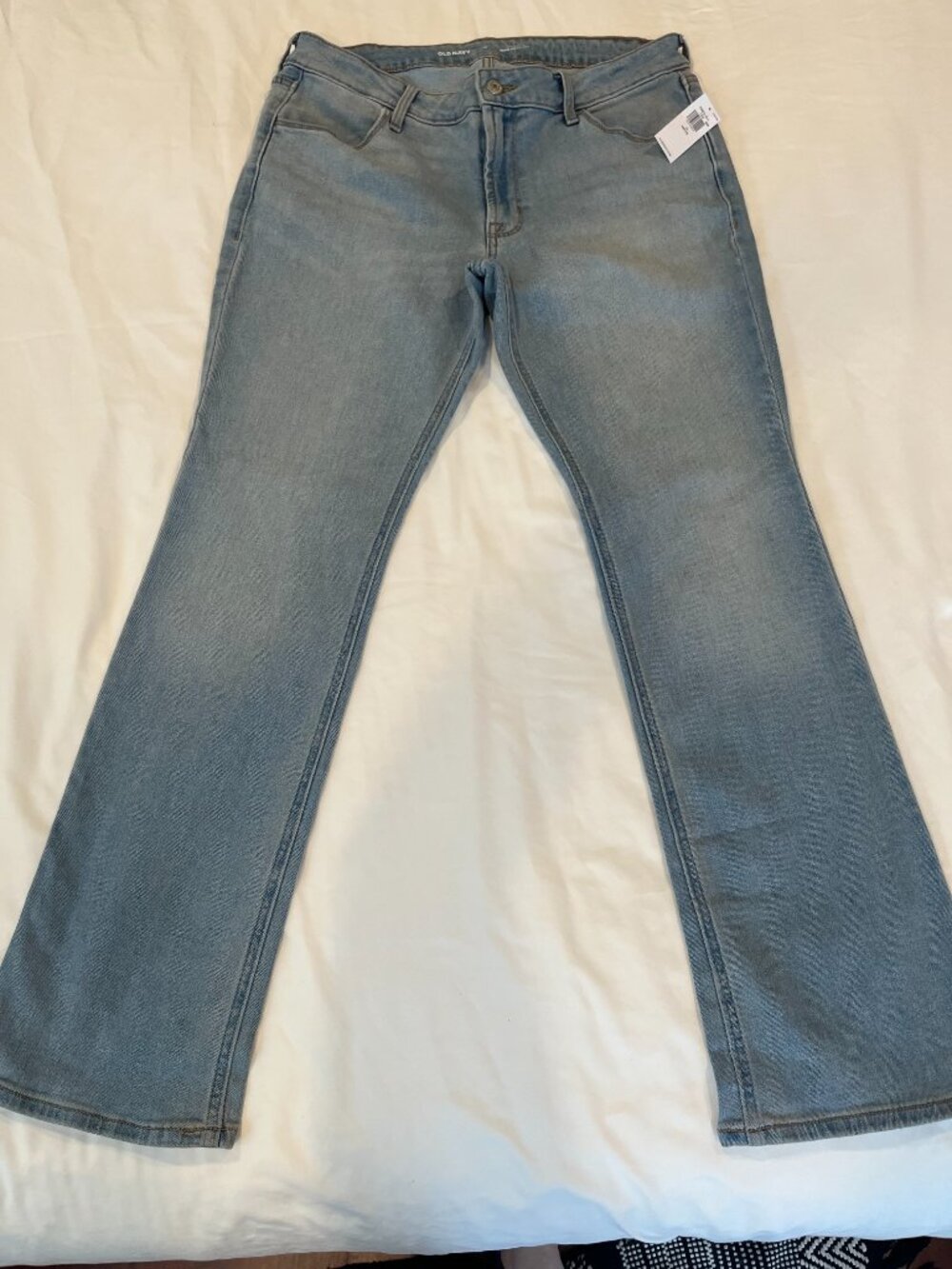 Old Navy WOW Bootcut Jeans Women's Mid Rise 12 Petite Light Wash  NWT  12P
